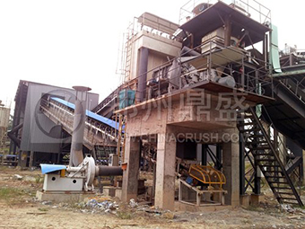 四川省廣安市石灰石生產線